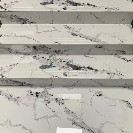 Carrelage de marche d'escalier marchepieds intégrés carrelage de marche en marbre carrelage d'escalier carrelage de marche épaissi pierre de marche DK13565 vernis intégré tout céramique 480X1350 autres