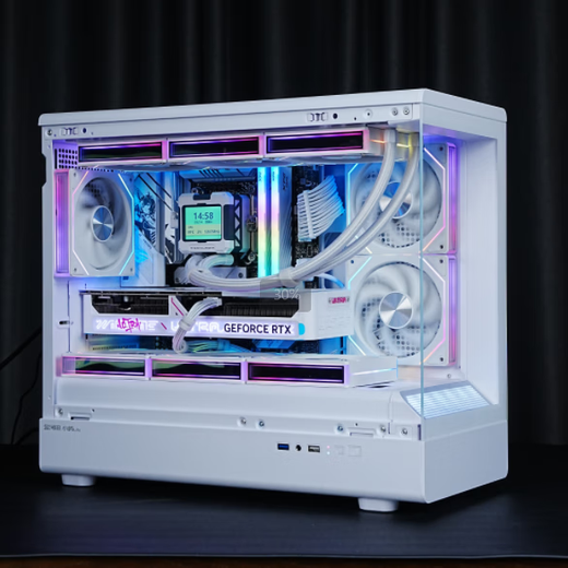
Asus Family Bucket 14700KF Host RTX5070Ti Host Blowing Snow Customized Asus Family Bucket ROG Sun God Graphics Card Design Game Assembly Computer Host DIY Assembly Machine Premium Edition丨14600KF+RTX5060