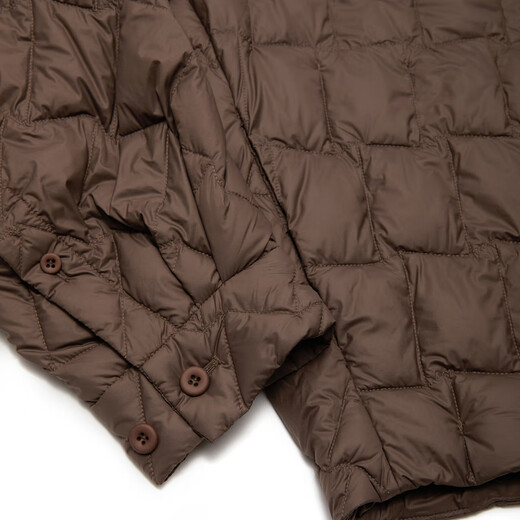 Jnby / Jiangan Buyi [95 White Goosevelt] Automne et hiver Lumière et loisirs Veste de banlieue lâche 5OAC1584H 209 / brun foncé M