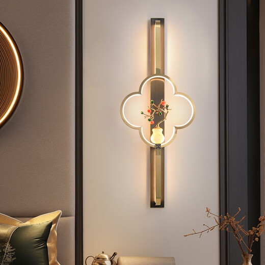 Opp Lighting Opp (OPPLE) new Chinese wall light living room electric 5009 small 60CM left hoist warm light