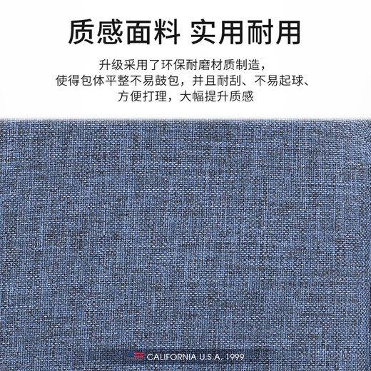 TFO 第四代斜跨证件包 旅行护照包零钱收纳包卡夹包 蓝色 12*17cm