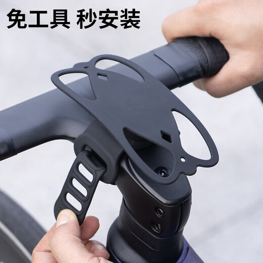 GUB bicycle mobile phone holder P9 upgraded rotating style silicone mobile phone strap road bike mountain bike handlebar integrated handle P9 rotating style