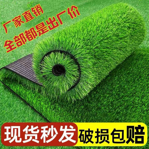 Simulated lawn artificial turf artificial fake lawn carpet simulated plastic lawn mat outdoor 2 cm thick spring grass 2 meters wide * 6 long