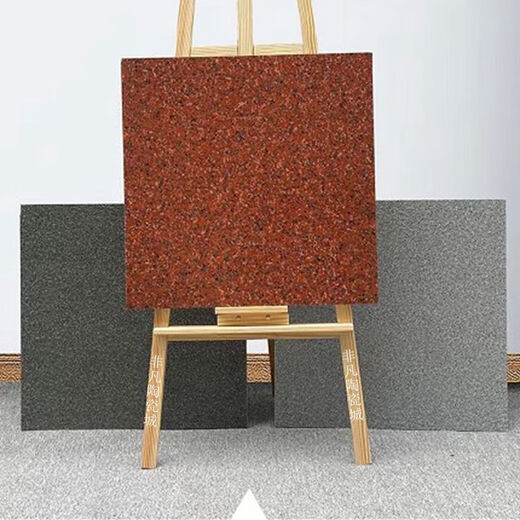 
Outdoor courtyard floor tiles 600 antique tiles villa garden sun terrace burning surface anti-slip anti-freeze ceramic tiles red sesame stone 12611 600*600