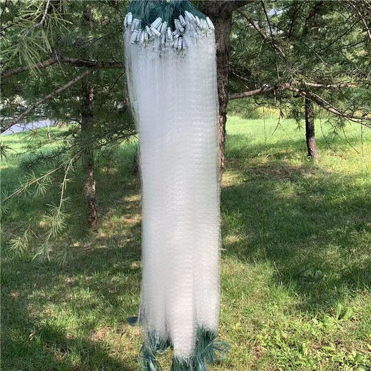 Tianlong pattern sticky mesh wire mesh fishing net three layers sinking net single layer floating net fishing net crucian carp silver carp and bighead carp white strip net fishing net single layer sinking net 3 fingers 25 meters 1 meter high