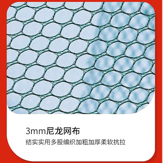 First-time fishing net foldable ecological breeding cage ground net lobster net cage net bag auxiliary materials tools nylon net 8 holes A umbrella type