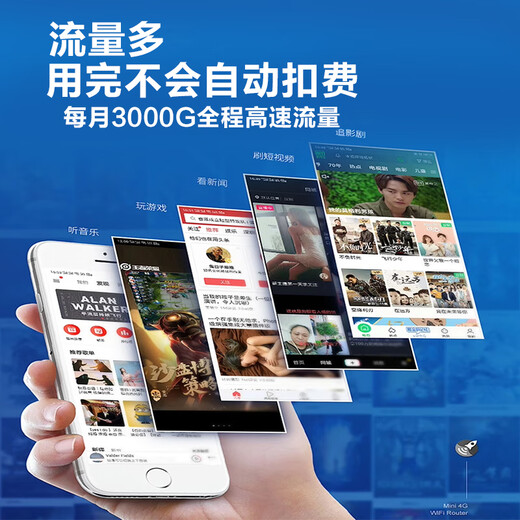 Xiaoyi Prueba gratuita WiFi inalámbrico portátil 6 Nuevo 2025 WiFi móvil portátil Compatible con dispositivos 5G 4G Tráfico de velocidad ilimitada Internet Coche Enrutador doméstico Full Netcom 5Ghz Premium Edition 10000 mAh