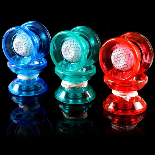 Ai yoy yoyo toys's toys spécial cristal yoyo live sleep tourbillon yoyo débutant garçon new cristal yoyo yoyo [double lueur colorée]