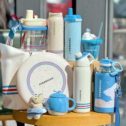 Starbucks Sommer Seaside Cup Whale Segel Segel Ring Bär Keramik