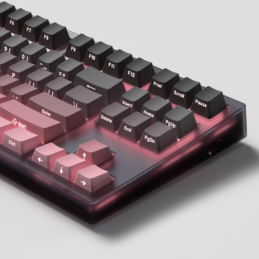 Belly Spirit (FLESPORTS) MK870 Blackberry side engraving Mechanical keyboard Wired wireless Bluetooth customized e-sports office silent axis Pearl white Scented side engraving (Pro version) BOX white axis x single mode (wired)