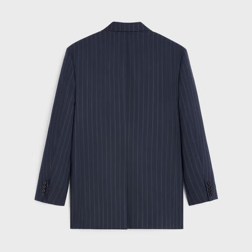 思琳（CELINE）女士海军蓝羊毛/粘胶纤维西服2V18T547O.07CG 520礼物 34