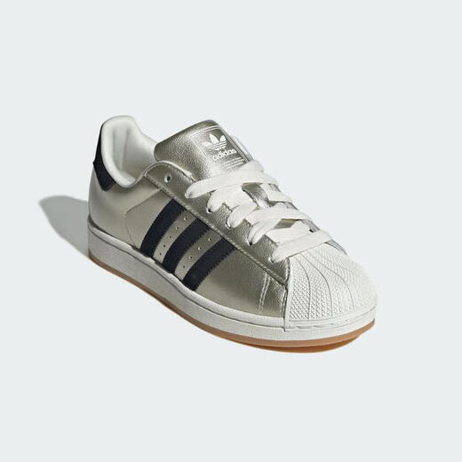 
Adidas [Adidas]Originals Clover Men and Women SUPERSTAR II W trendy casual shoes HQ2691 36