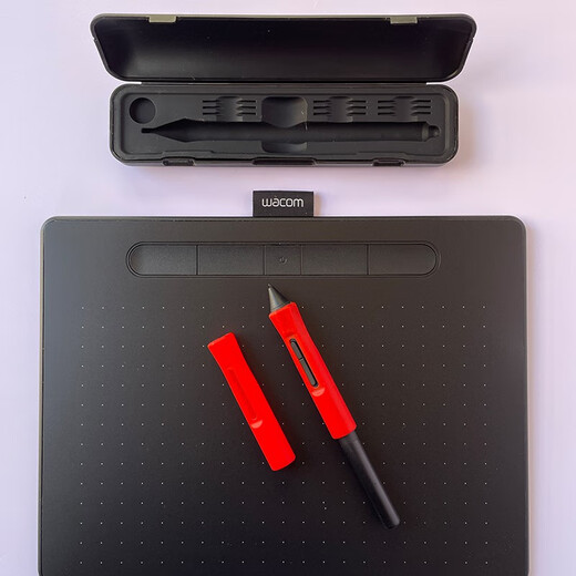 
WACOM original digital pen set CTL672 472 4100 6100 Pressure-sensitive pen anti-fall anti-slip thickened pen holder CTL672/472 black pen set 0x0cm