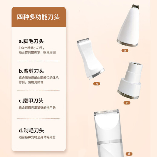 XMSJ Puppy Shaving Multifunctional Electric Clipper for Dogs and Cats to Cut Foot Hair and Repair Magic Shaving Set Upgraded Long Battery Life Mint Green 3-in-1