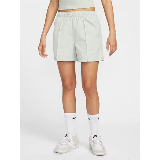 Nike (Nike) Jogging Pants Damenhosen Sommer Neues Freizeithosen gewebt schnell trocken locker und atmungsaktives Trainingshorts Fv6623-034 Leicht Silber M.