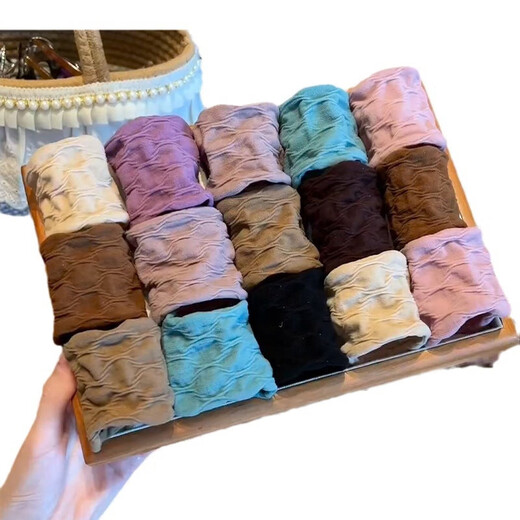 Jacquard High Elasticity Durable Hair Tie Hair Tie Skin Feeling Mask Tie Ponytail Rubber Band Women's Hair Tie Tie Rope Headwear Luoge Mixed Coffee 10 Pack