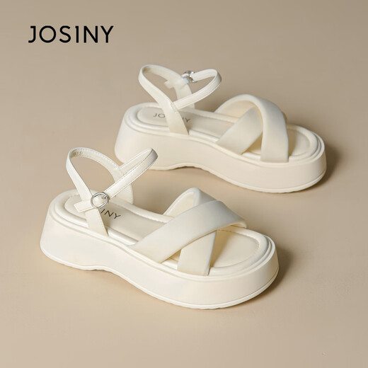 Zhuosini semelle douce Sandales Sandales Chaussures pour femmes confortables à porter à l'extérieur 2025 Nouvelle-une longueur d'une longueur de courroie de la courroie de la courroie
