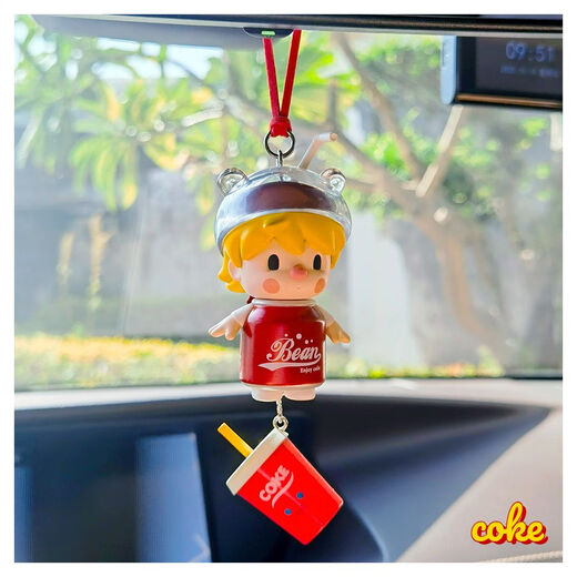 Genuine Xiaotiandou Supermarket Series Car Car Hanging Rearview Mirror Cute Pendant Car Car Hanging Trendy Toy Creative Gift Mouse Baby
