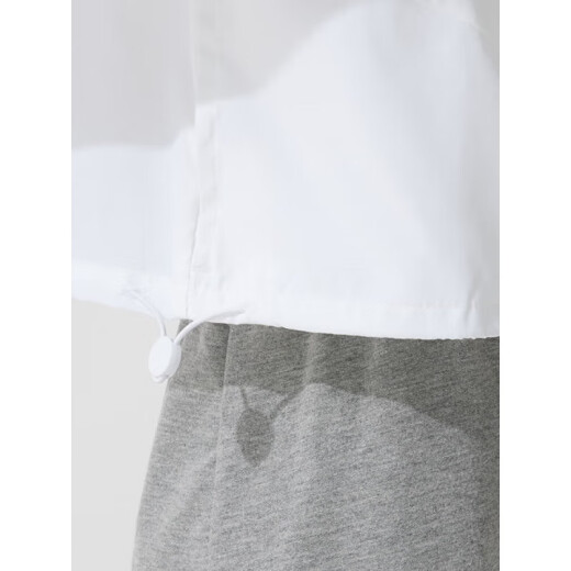 耐克（NIKE）外套女装2025夏季新款运动服梭织透气连帽上衣夹克HJ1183-100 HJ1183-100白色 S
