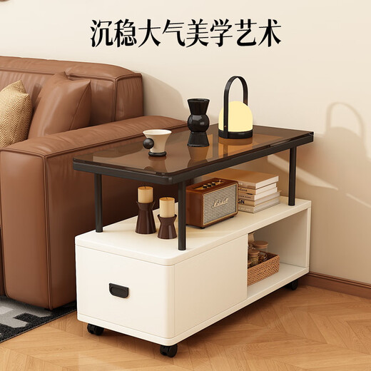 
Yameile moveable small tea table sofa side cabinet sofa side cabinet living room moving side table tea table corner table