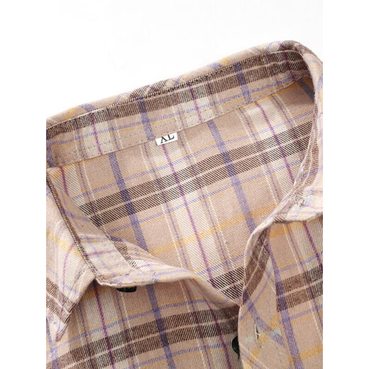 A21FUNB Camisa de manga larga a cuadros 2025 Spring and Summer New Men's Tendy Camiseta informal suelta Chaqueta de protección Sun Men 9902 Verde M [recomendado 90-110Jin [Jin equivale a 0.5 kg]]]