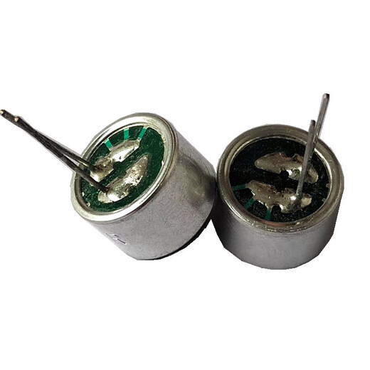 Jiemanguo supplies 9767 pin microphone electret environmentally friendly toy intercom recording microphone BY-EM9767P aluminum 58-40