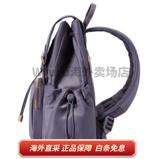 Samsonite 10.5L Logo Logo Gold Hardware Fabric Rucksack Medium Medium Lila's Basic Pack (Tasche)