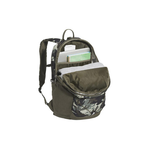 North Face Sports Zipper Apertura y cierre Otros materiales Mochila mochila mochila regular de hombres y mujeres camuflaje de camuflaje de camuflaje