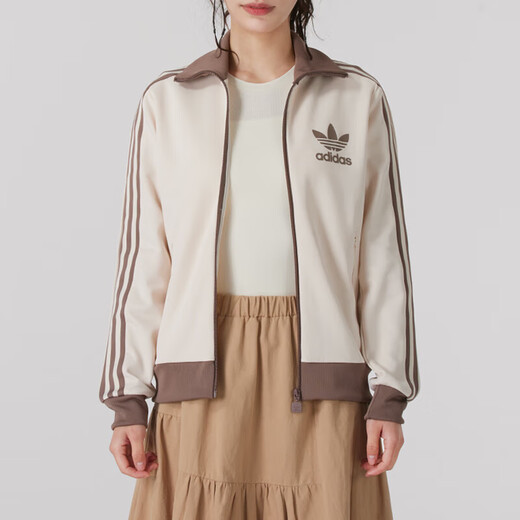 Adidas Clover Damenjacke 2025 Spring New Fashion Sportswear Casual Outdoor Top Strick Jacke JC5807 XL
