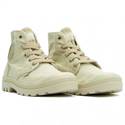 帕拉丁（PALLADIUM） Pampa Hi Twill 舒适百搭 防滑耐磨透气 高帮 帆布鞋 女款 38