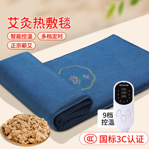 AI JOOU moxibustion blanket hot compress bag physiotherapy bag whole body universal heating mugwort moxa velvet cushion hot compress moxibustion electric blanket home