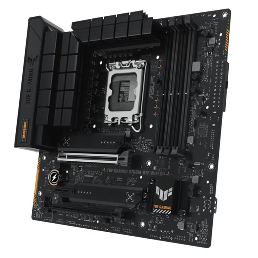 华硕TUF GAMING B760M-BTF WIFI 影袭者主板 支持 12代/13代/14代CPU  TUF B760M-BTF WIFI D4 背插
