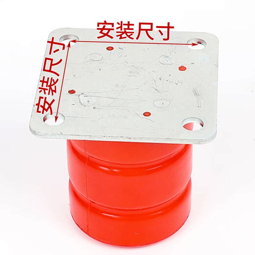 SANQIHU Custom Levator Polyuretan Buffer HLJ01L7L17 Accesorios de filo de elevador de carga LD-HC-L3/L13/L19 LD-HC-L11120*192 Distancia de hoyos 12611