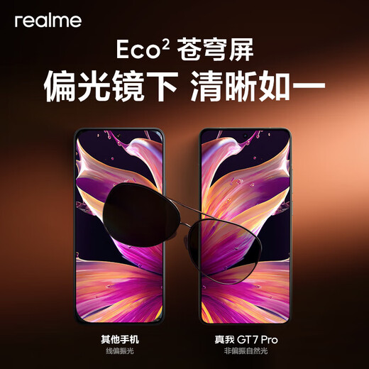 Realme GT7 Pro Snapdragon 8 Extreme Edition 6500mAh large battery Realme GT7Pro Star Trail Titanium 12GB+256GB Standalone+Electronic Warranty Card Registered+National Joint Warranty