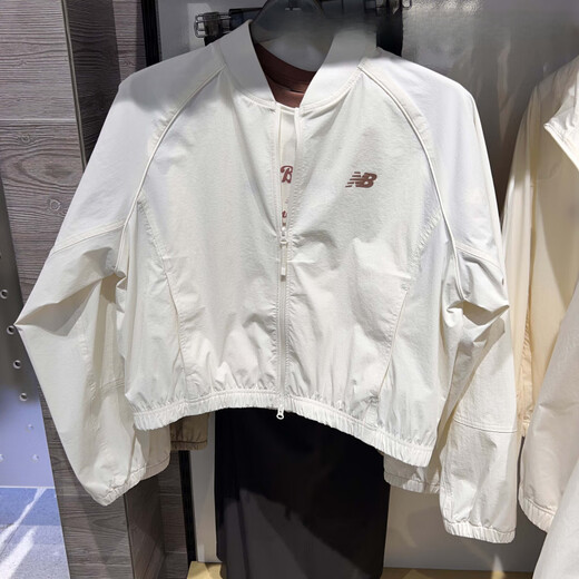 
NEW BALANCENB2025 Casual woven stand collar short windproof jacket cardigan jacket women NAF22112 NAF22112-DB S 155_80A