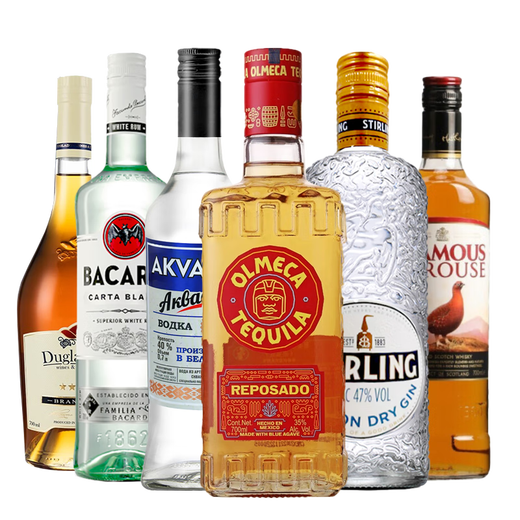Ou Shuai’s Beverage Set, See the Cocktail Base Wine Set, Vodka Rum Tequila Gin, Imported Base Wine, See the Oumeica Edition (Give the Beverage Tool)