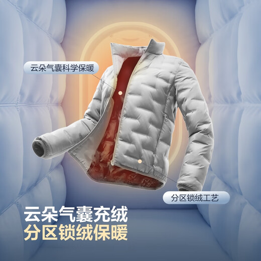 Bosideng 25-year-old goose down jacket for women in autumn and winter, thin stand-up collar, slim short, casual, versatile and comfortable jacket