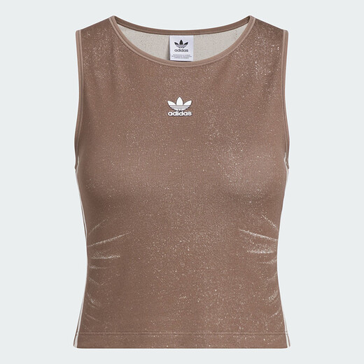 Adidas Versage féminin 2025 Faux en denim Tabbour rembourré Verte Sports Ke3892 / Rock Deep Earth Brown XL