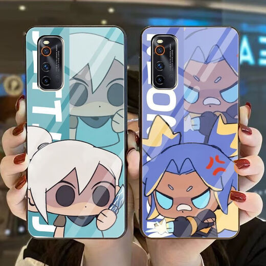 Ruihuanbai eignet sich für furchtlosen Vertrag unsterblichen Vogelschatten vivos15pro Mobiltelefon Fall Stummschalter S15E Kabel S15 Viper V12859 Glass Shell Vivos15pro