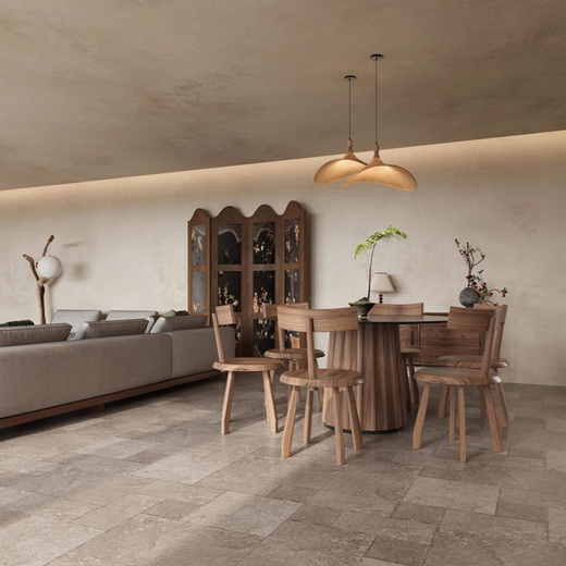 
Hualeji French medieval style 6001200 matte splicing tiles anti-slip wear-resistant floor castle tiles Foshan lime stone 12625 600*1200