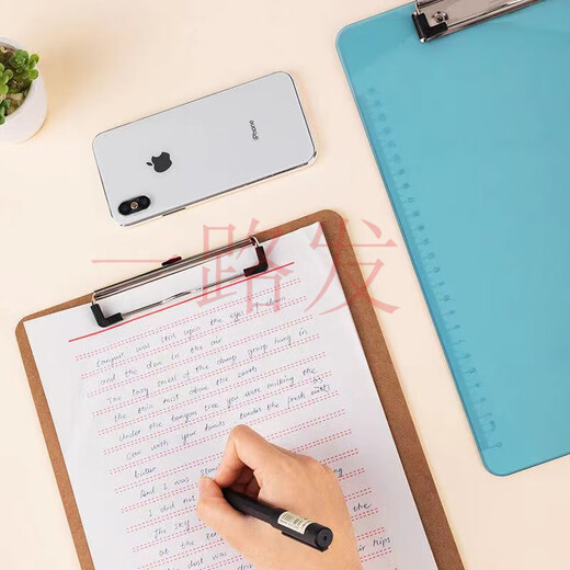 Deli 9227 Writing Board Clip Butterfly Clip A4 Powerful File Folder Daily Office Document Organizer 9226 Flat Head Clip 9226 Flat Head Clip Caramel Color