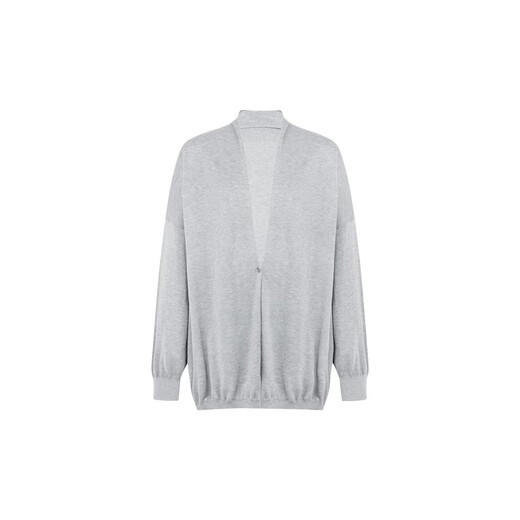 Meiyang (Meiyang) Coupper du papier cardigan acide acétique philosophie de flux d'acide de traction et gris antibactérien L