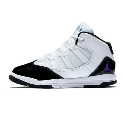 Nike (Nike) Jordan AJ Zapatos para niños Shoes Boys y niñas Cojas de baloncesto casual Sports AQ9215/AQ9216-121 29.5 -12c-pie longitud 18 cm