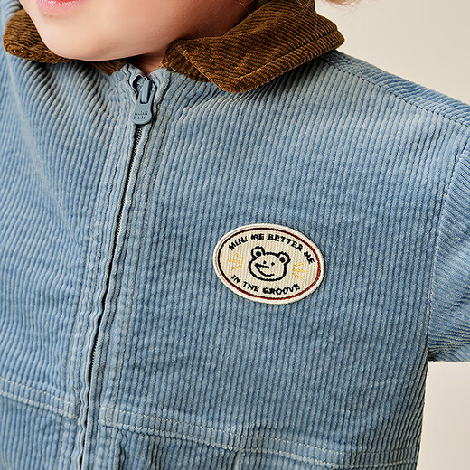 Mini Bala baby outing jumpsuit for men and women, retro workwear, corduroy rompers, autumn 2025