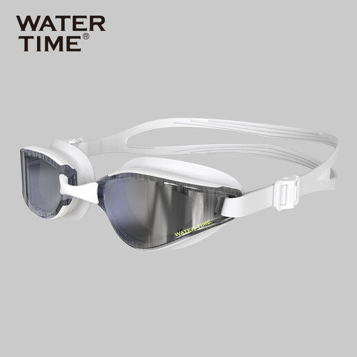 WATERTIME/Shuichuan swimming goggles, myopia, anti-fog, waterproof, large-frame coating, high-definition men's and women's swimming goggles, professional swimming goggles equipment, Snowland Elf, flat light, no degree