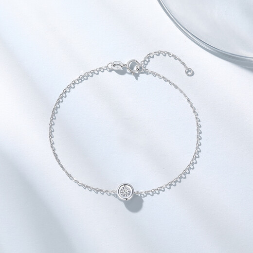 Chao Acer PT950 Platinum Diamond Bracelet Birthday Gift Pricing Platinum SCP42200003 Chain length is about 16cm