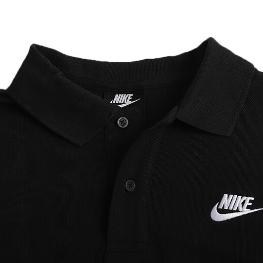 Nike (Nike) Polo Frush Men's New Summer Office More More Sport Sports Casual одежда в воздухопроницаемой одежде, полученной на полботчике с короткими рукавами FN3895-010/черный новый стиль/нормальный размер S 165/84A