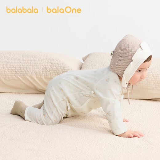 
Balabala newborn clothes baby onesie baby bag fucks ha-shirt crawling clothes 2025 model 208325133201