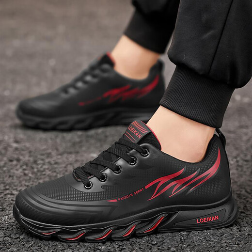 Light Moe Rong Gran tamaño zapatos para hombres 45 Zapatos de moda para hombres 2025 Spring New 46 Casual Shoes 47 Sports Trendy 48 Working Shoes AC3882/Blanco y blanco 42