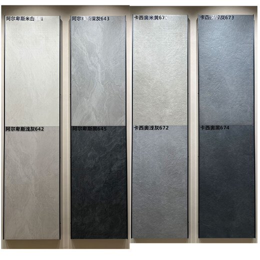 Jiang Zhiai Quarz Ziegelstein 6001200 Boden Pflasterstein Trockener hängende Außenwand Ziegelstein Steine ​​18 mm mattes Außenwand Trockener Hangstein GD12611 Weißer Loch Stein
